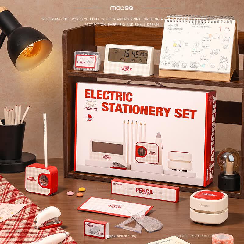Mobee Kids Electric Stationery Set