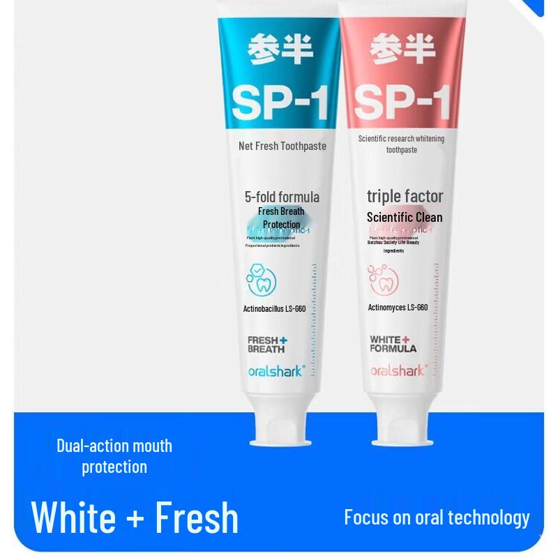 

Canban Jasmine & Rose Tea Toothpaste Duo - 2 Pack Set