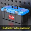 Multifunctional Portable Tool Storage Box for Electricians – Large Industrial & Household Use