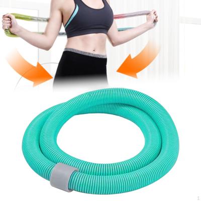 Skládací fitness obruč Břišní kruh Trénink Sportovní cvičební pomůcka Měkká pružina pro
