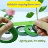Bouquet Floral Stem Tape DIY Artificial Flowers Bouquets Tape Self-adhesive Wrapping Green Tape for Wedding Party Decor Supplies