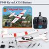2.4G F949 LCD Version RC Flugzeug Cessna 182 3D6G 3-Kanal Flächenflugzeug Outdoor Drohne RTF Mit Gyroskop Und Nacht