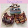 Bohemian Style Shoulder Bag With Unique Material For Daily Use And Casual Outings