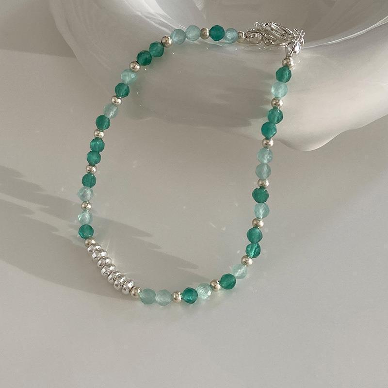 Korean Style Fashionable Beaded Bracelet for Women - Handmade, Elastic, and Trendy