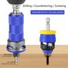 High Hardness Alloy Countersink Drill Bit With Depth Control Semi Automatic Operation for Efficient Drilling