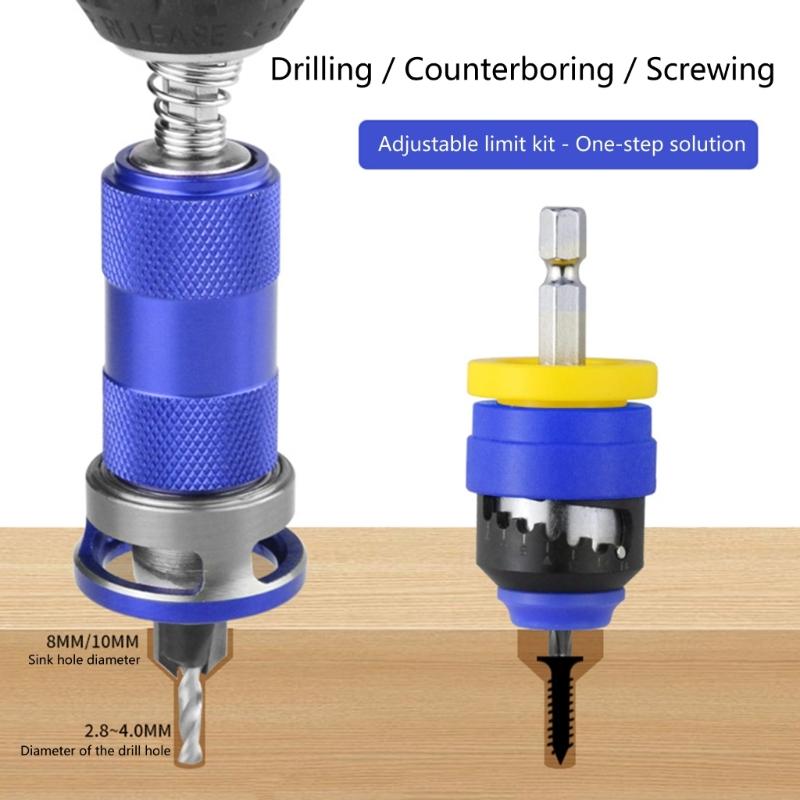 High Hardness Alloy Countersink Drill Bit With Depth Control Semi Automatic Operation for Efficient Drilling