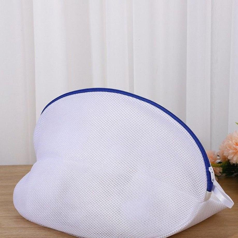 

WTEMPO Антидеформационная сетчатая сумка для стирки, сумка для стиральной машины, сумка для обуви, дорожные сумки для хранения обуви, защитный ящик для хранения одежды, органайзер large*1pc синий