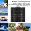Venkovní monokrystalický 50W poloflexibilní solární panel Panel pro výrobu solární energie Fotovoltaický modul