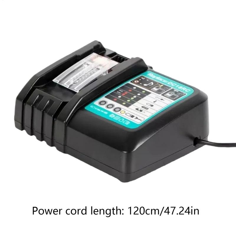 For Makita Battery BL1850 BL1840B BL1820 BL1815 BL1860 BL1430 BL1450 Battery Charger Replacement Battery Maintainer High Current