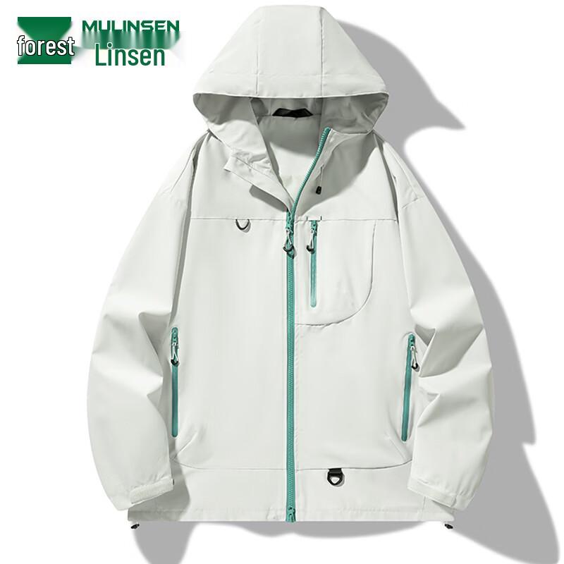 MULINSEN Men's Hooded Casual Jacket