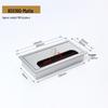 Aluminum Alloy Desk Cable Management Box with Brush Grommet