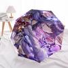 Purple, Traditional Automatic Opening and Closing, 8 rib Structure Portable Umbrella, Suitable for Men and Women in All Seasons  Perfect Gif