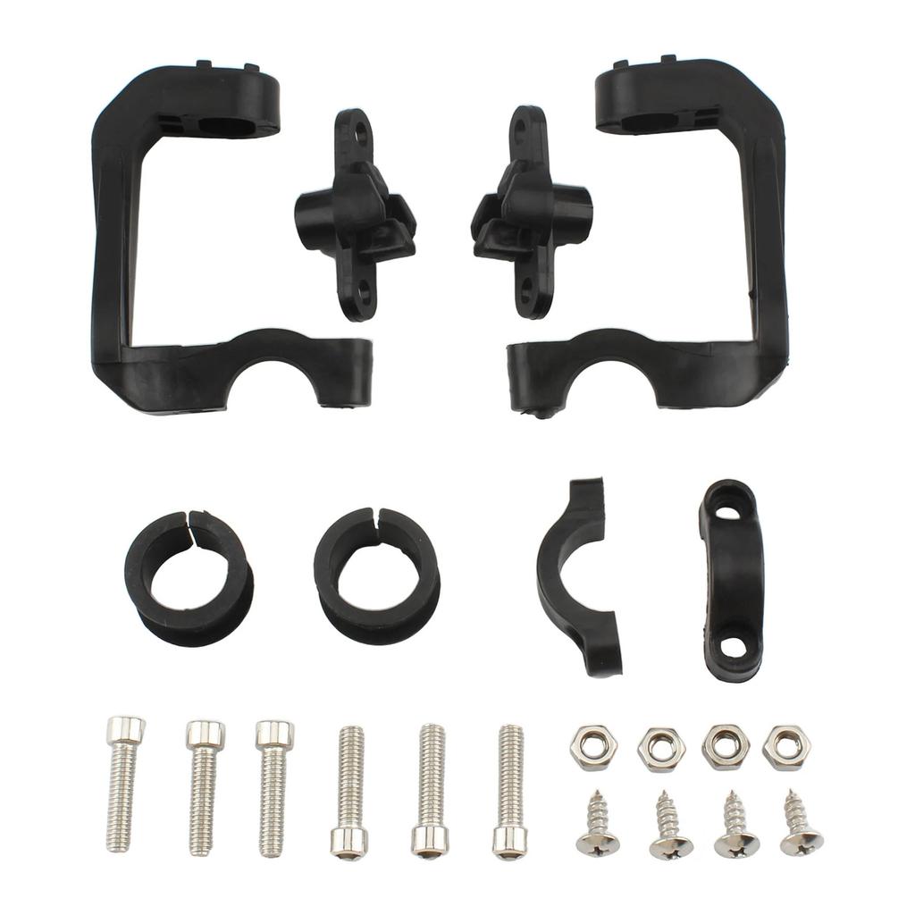 Hand Protection set Plastic Hand Protectors 22mm 7/8" Handlebar Universal Handlebar Shield Suitable for Motorcycles