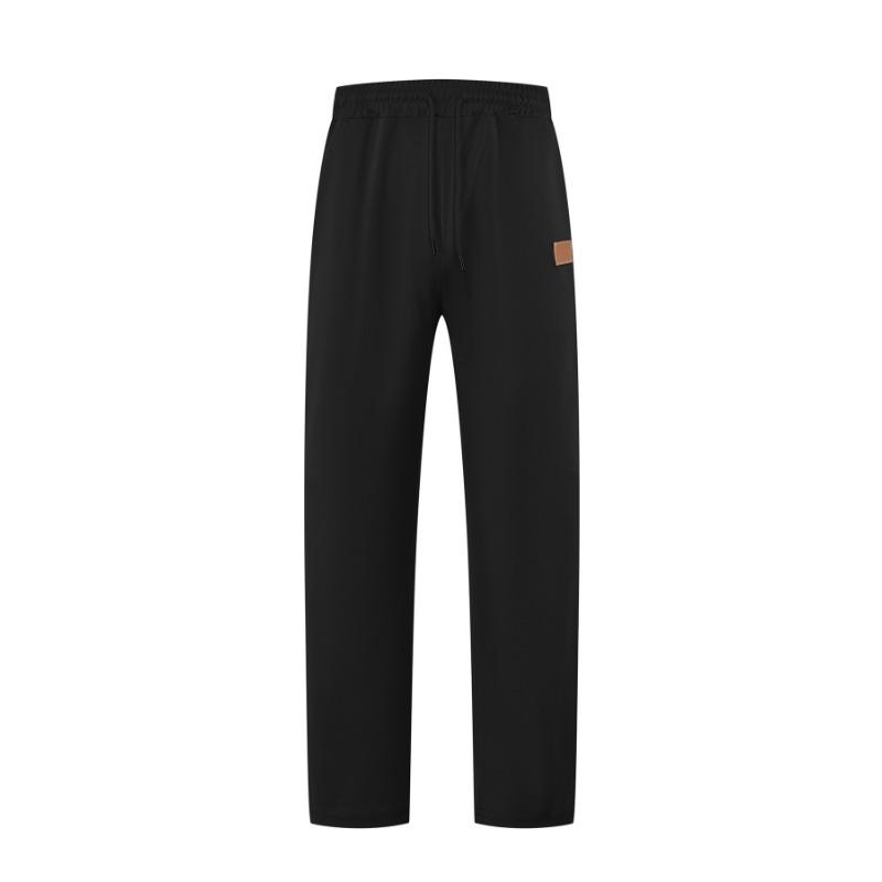 Spring Fashion Straight Casual Trousers Men's Sweatpants Drawstring Elastic Waist Micro Loose Neutral Wind Sports Trend Versatile