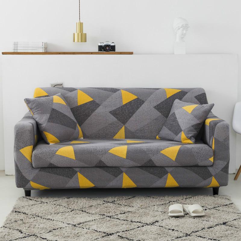 

Эластичный нескользящий чехол на диван, стрейч-чехол на диван, чехол с цветочным принтом и листьями, универсальный Daisy,1pcs 45*45cm Pillowcover