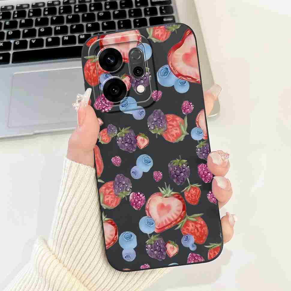 For Oppo Reno14 5G PLA110 Case Cute Rabbit Sunflower Soft Silicon Cover For Oppo Reno 14 CPH2737 6.59" Protective Cases Coque