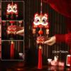 NEW 2026 Year Of The Horse Hanging Ornament Year Lucky Lion Dance Decoraitons DIY Party Ornament Spring Festival Home Decor