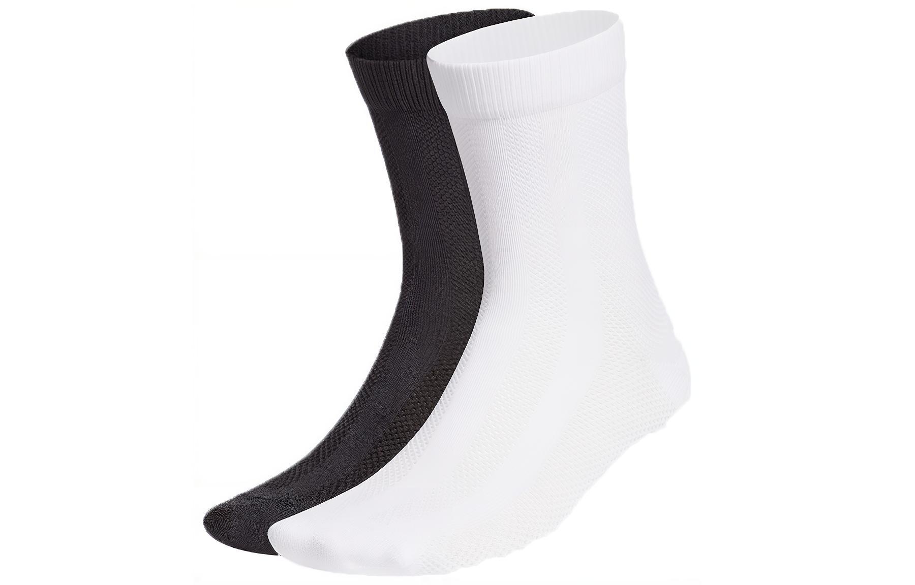 Adidas Originals STRUCTURED SOCKS Crew Socks Women s 2 Pack Black/White GN3068 XS