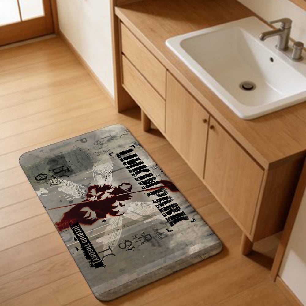 L-Linkin Hot Band Park Kitchen Mat Cheaper Anti-slip Modern Living Room Balcony Printed Modern Home Decor
