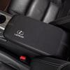YVLX7 1Pcs Car Emblem Suede Armrest Box Pad Soft Mat For Lexus ES RX NX LS UX LM LX GX LC RZ IS CT GS RC HS SC IS300 RX350 LS500 LX600