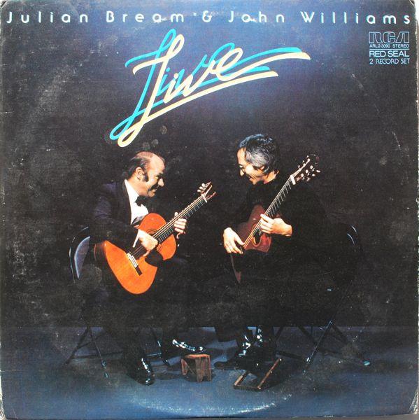 

LP Record JULIAN BREAM JOHN WILLIAMS 7 Live ARL23090 RCA Red Seal 1979 US Classical Used