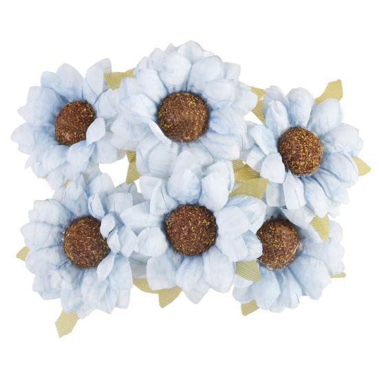 1 Bouquet Artificial Floral Vivid Practical DIY Ornamental DIY Realistic Artificial Fake Chrysanthemum Flower for Daily Life
