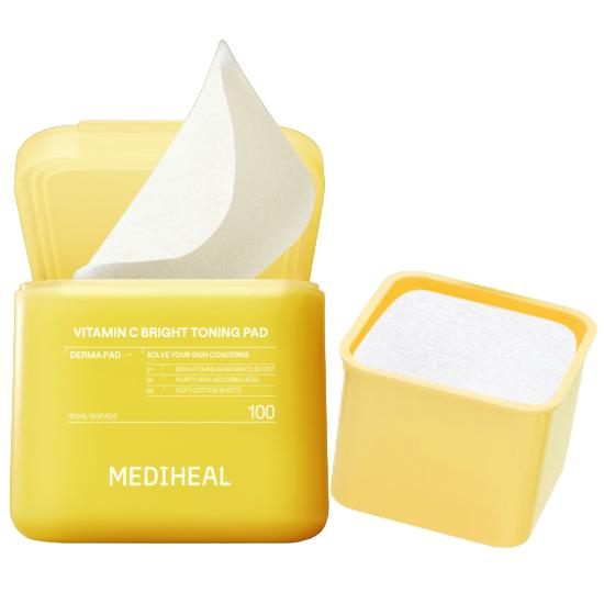 Mediheal Derma Toner Pad 7 Types (Main 100 Sheets / Refill 100 Sheets) (20 Options)