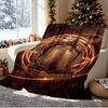 Bradford City AFC Pattern Blanket for Home Decoration, Bed, Sofa, Car Travel, Camping, Suitable for All Seasons, Birthday Christmas Gift