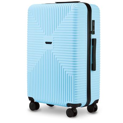 Large Wings Pc Eco Jackdaw 28" Light Blue Suitcase