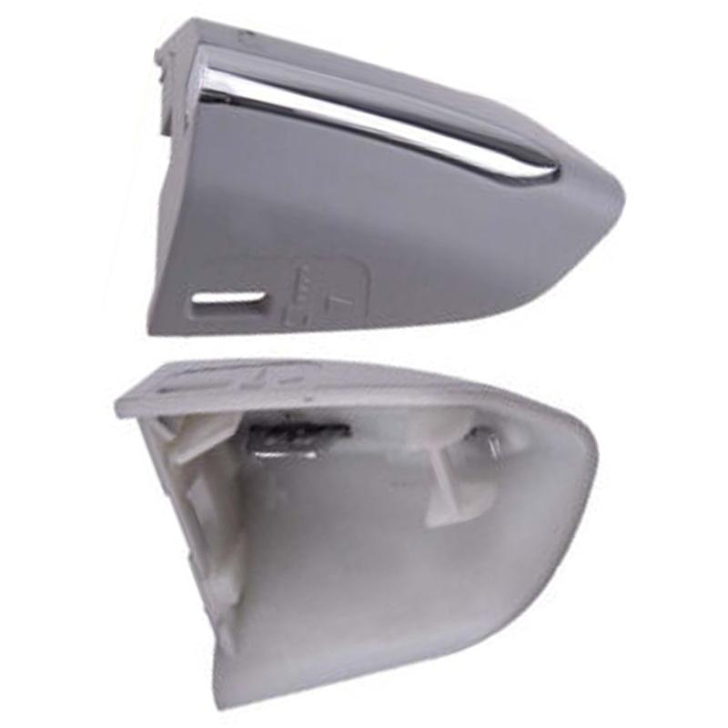 For Ford Fusion 2013 -  Left Drive Door Handle Key Flap Cover Chrome Replacement