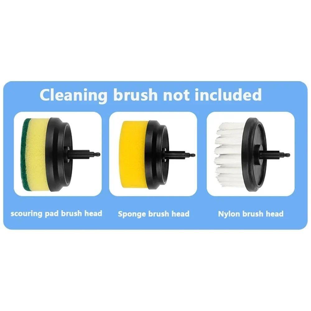 

224*119mm Wireless Portable Electric Cleaning Brush Automatic Kitchen Dishwashing Brush USB Rechargeable Bathtub Tile Professional Cleaning Brush