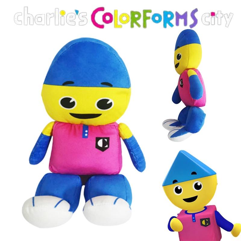 Super Soft Charlie's Colorforms City Plush Doll Toy For Kids Xmas Gift Home Decor