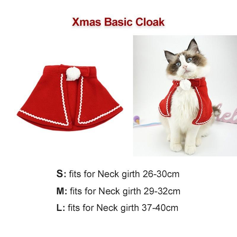 Costumi di Natale per cani e gatti domestici, divertenti costumi da Babbo Natale per cani e gatti, vestiti caldi invernali in cotone per cani, divertenti e carini