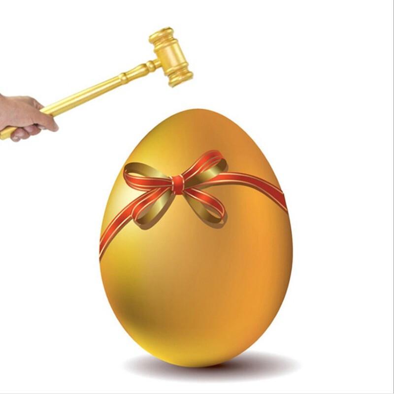 Golden Egg Prize Game Set