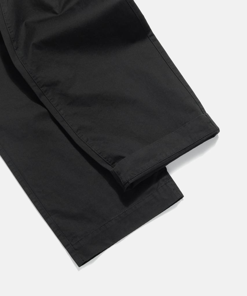 ESPIONAGE 2 Pleats Light Chino Pants Black