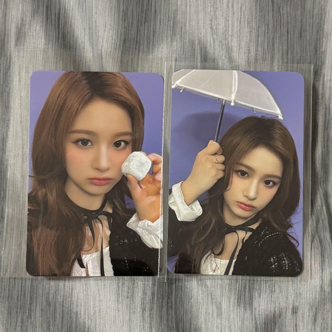 

[USED] NMIXX Soryun makestar 3-piece purchase bonus autograph session trading cards 2 pieces