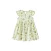 Minibala Baby Girl's Sweet Cotton Mesh Summer Dress
