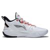 Li Ning Storm 2023 Comfortable Slip Resistant Abrasion Resistant Low Top Basketball Shoes Men's White ABFT021-2