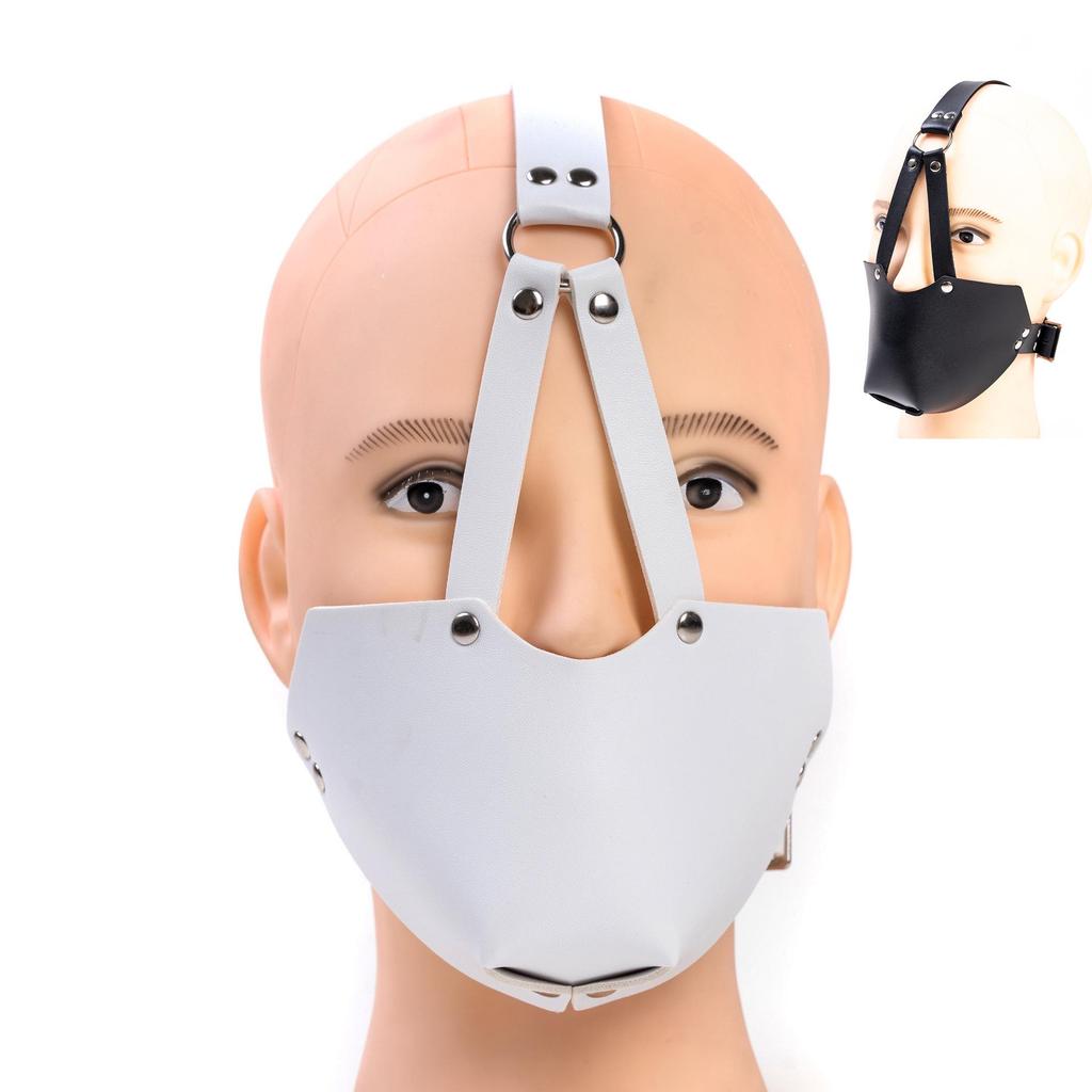 K9 Mask Harness Silicone Ball Gag: Adult Personality Mouth Cover