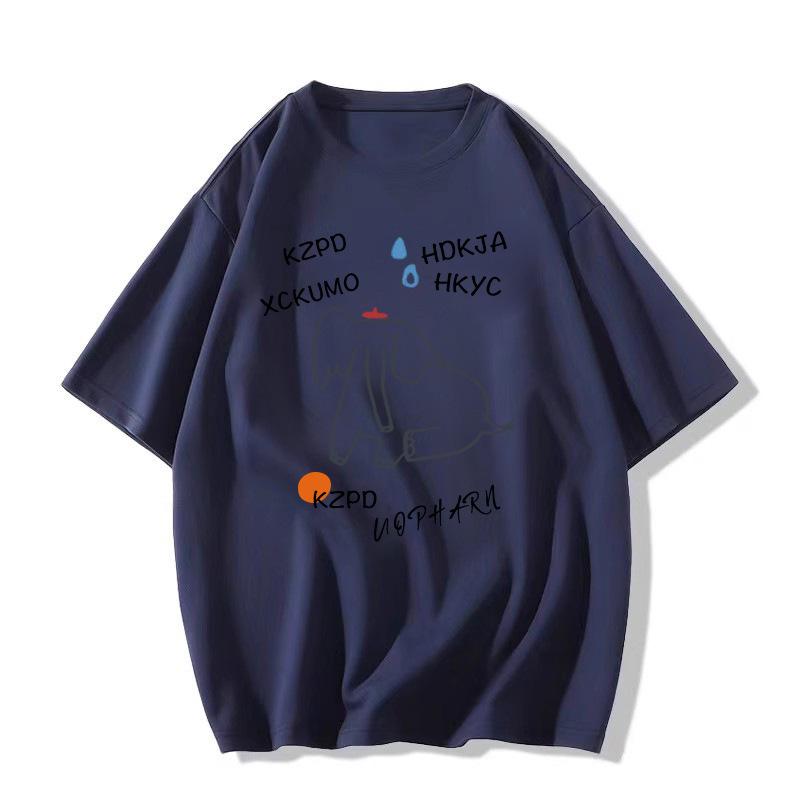 Women's 2025 Cartoon Print Heavyweight Short Sleeve T-Shirt