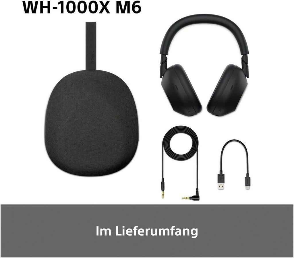 Наушники Sony WH-1000XM6 Gojischwarz