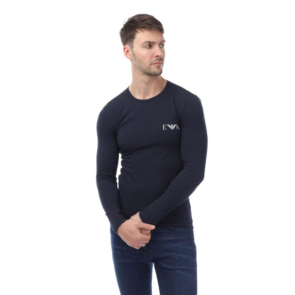 Emporio Armani Mens Slim Long-Sleeved T-Shirt