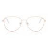 Full Rim BuTTerfly Rose Gold Trace T 1427 011 Fashion Unisex Eyeglasses