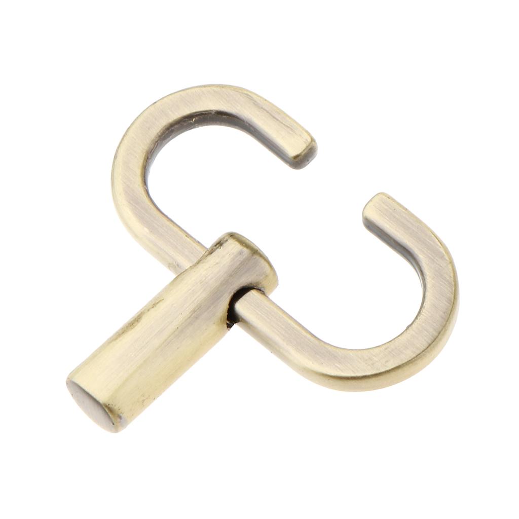 Alloy Bag Chain Strap Buckle Clip for Adjusting Shoulder Chain for Girls Handbags and Purses