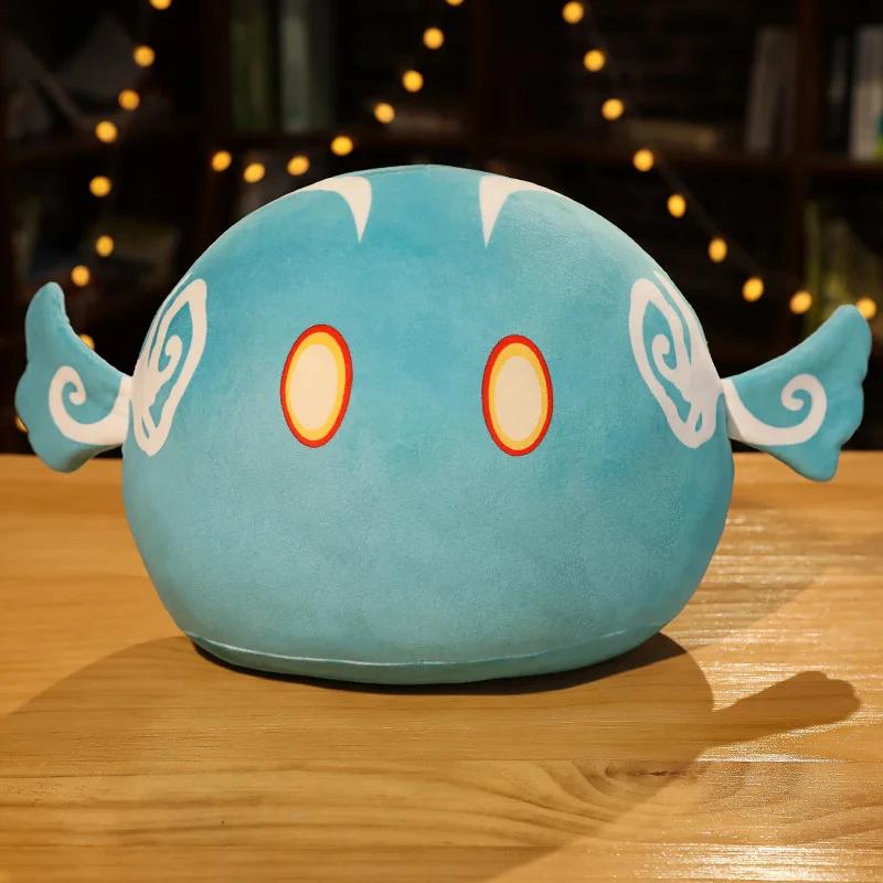 35/45cm Genshin Impact Plush Toys Slime Pillow Toys Genshin Impact Elemental Slime Plush Cushion Stuffed Soft Plushie Dolls