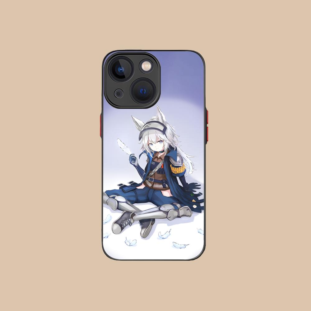 Arknights Grani Silicone Mobile Phone Case for iPhone 17 16 15 14 13 12 11 X XR XS Air Pro Max Plus Mini Colorful Cover