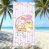 Cute Cartoon Printed Microfiber Beach Towel Quick Dry Bath Towel For Adults Kids Swimming
