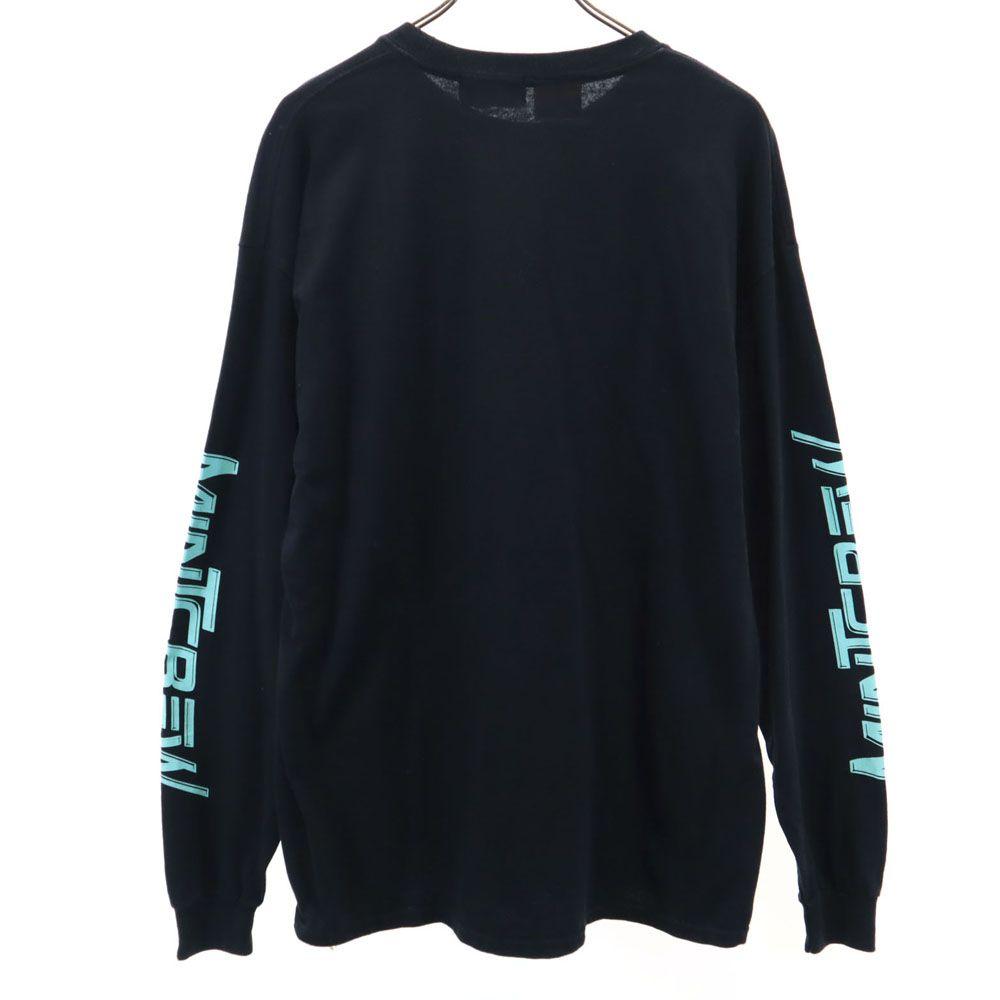 MINTCREW Long Sleeve T-shirt L Black Ron T Men's Used