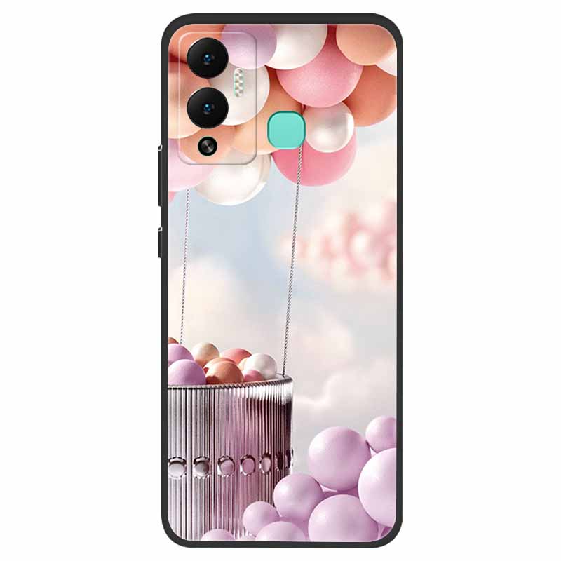 For Infinix Hot 12 Play NFC Case X6816D Shockproof Silicone Soft TPU Phone Cover for Infinix hot12 play NFC Case Bumper Funda
