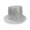Eye Catching Rhinestones Tall Hat Cosplay Hat Stage Show Hat Halloween Costume Ceremony Hat Evening Party Magicians Hat